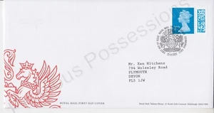 TALLENTS PMK GB ROYAL MAIL FDC 2021 2ND CLASS BARCODED MACHIN DEFINITIVE MBIL - Picture 1 of 1