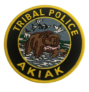 PARCHE POLICÍA TRIBAL AKIAK (NC) ALASKA - Imagen 1 de 3
