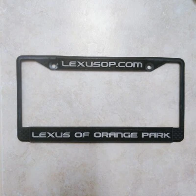 Lexus Of Orange Park License Plate Frame - Image 1 of 4