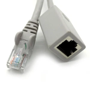 Ethernet Verlängerungskabel Cat5e Netzwerk RJ45 Extender Blei Stecker auf Buchse Posten - Bild 1 von 11