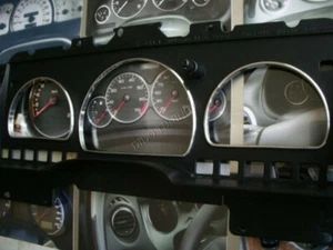 For Ford Taurus mk2 1993-1995 Polished Aluminium Chrome Gauge Trim Rings 3pcs - Bild 1 von 5