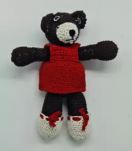 Amigurumi Teddy Bär gehäkelt Geschenk Handarbeit Handmade Kuscheltier DIY - Bild 1 von 2
