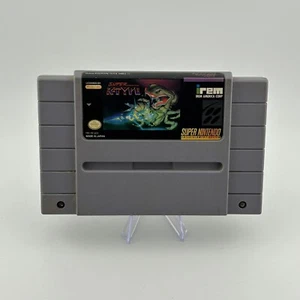 Super R-Type Super Nintendo Snes Cleaned Tested Authentic - Picture 1 of 7