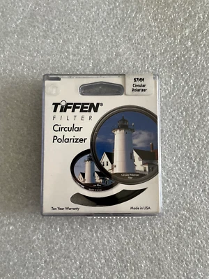 Tiffen Circular Polarizer 67mm Filter - Image 1 of 2