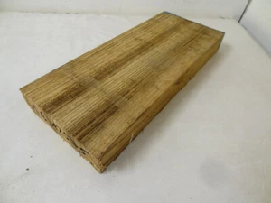 Zebrano,Drechselholz,Edelholz,Ton-Klangholz,Klotz,Platte,Deko,44x18,2x5 cm,12575 - Bild 1 von 2