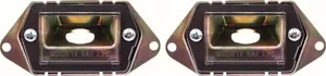 1970-73 Chevrolet Camaro Rear License Lamp Lens Assembly - Pair - Picture 1 of 1