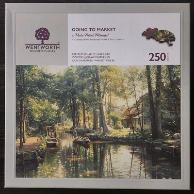 Quebra-cabeça de madeira Wentworth 250 peças peças peças extravagantes corte a laser para ir ao mercado - Imagem 1 de 4