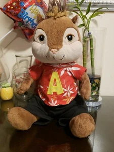 Build A Bear Alvin And The Chipmunks Plush Alvin BAB 13" Hawaii Shirt & Jeans - Picture 1 of 8