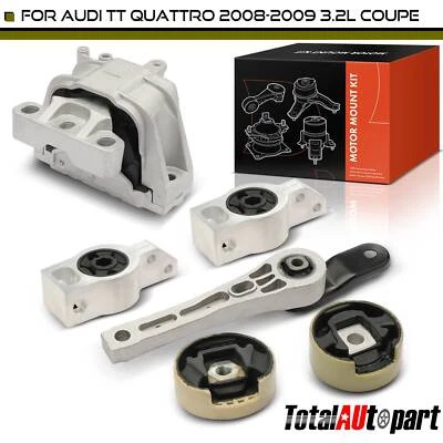 6x Motor de motor y soporte de puntal de par para Audi TT Quattro 2008-2009 cupé de 3,2 L Foto 1 de 4
