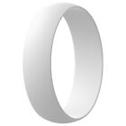 ThunderFit Women’s Silicone Rubber Engagement Wedding Ring - 5.5mm Wide (1 Pack)