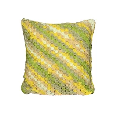 16" Handmade Vintage Wool Pillow Cover Decorative Multicolor Kilim Cushion Cover - Image 1 of 3