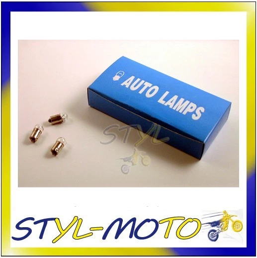 024.98.030 KIT 10x LAMPADINA LAMPADA AUTOLAMPS 6V  4W  BA9S BIANCA - Immagine 1 di 1