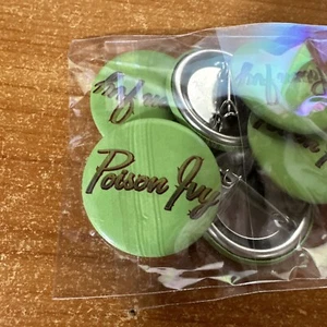 DC Bombshells Poison Ivy Logo 1.25" Button - Picture 1 of 1