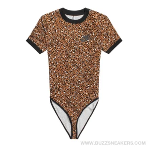 NIKE Animal Print AOP Cheetah BODYSUIT [CD3611-754] TIGHT Fit - Picture 1 of 14