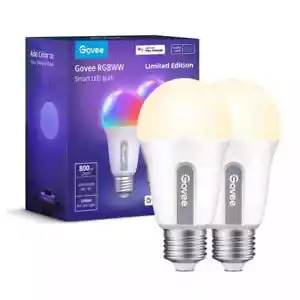 Govee E27 RGBWW H6008 Wifi & Bluetooth Smart LED Light Bulb Alexa Voice Control - Picture 1 of 10