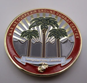 Moneda de desafío de 29 palmas del Cuerpo de Marines de los Estados Unidos NUEVA - Imagen 1 de 5