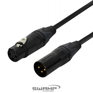 SWAMP Pro-Line Balanced XLR Microphone Cable - Neutrik AG XX-B - 3m - Picture 1 of 4
