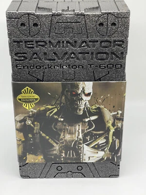 HOT TOYS TERMINATOR : SALVATION - T-600 ENDOSKELETON 1/6 Collectible Figure NEW - Image 1 of 4