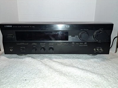 Yamaha RX-V496 210W  Stereo Sound Receiver Tested Cinema W/OEM remote Bundle - Image 1 of 4