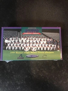 New In Plastic Arizona Diamondbacks Highlights 1999 Collectors Edition VHS Tape - Picture 1 of 2