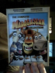 DREAMWORKS MADAGASCAR COMPLETE COLLECTION 2 DVD BOXSET BIRTHDAY CHRISTMAS - Picture 1 of 1