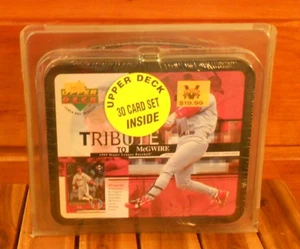 1999 Upper Deck Tribute to Mark McGwire 30-Card Lunch Box Factory Sealed - Picture 1 of 6