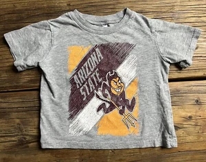 ✔️Arizona State Toddler ASU Sun Devils Tee Shirt Kids Toddler Size 2T - Picture 1 of 6