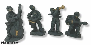 07185 Pz 4 statuine resina - Orchestra di Jazz - Bild 1 von 4
