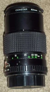 COASTAR 52MM CAMERA LENS, F=135MM - Picture 1 of 9