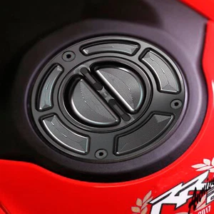 CNC Black Keyless Fuel Cap For Honda Monkey 125 18 19 20 21 22 23 - Bild 1 von 6