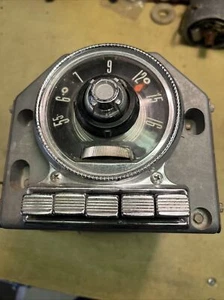 Vintage 1950s Ford Car Radio Nice Condition  UNTESTED - Picture 1 of 16