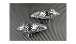 Pair of Clear AVDB Front Turn Signals indicators HONDA VFR800 VFR-800 2014-2020 - Picture 1 of 2