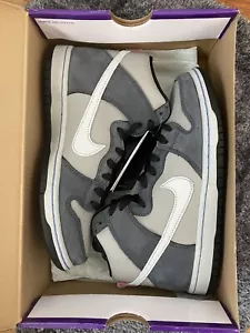 Nike SB Dunk High Pro Medium Grey - US 8.5M Cool Grey Shadow 2.0 - Picture 1 of 13