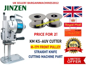 KM KS-AUV CUTTER M-179 FRONT PULLEY INDUSTRIAL CUTTING MACHINE PART - Picture 1 of 3