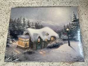 New Springbok Thomas Kinkade Silent Night 500 Piece Jigsaw Puzzle 18" x 23.5" - Picture 1 of 4