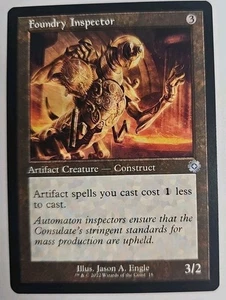MTG Magic The Gathering Card Foundry Inspector Artifact Creature Construct BRO - Picture 1 of 2