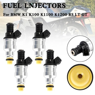 🚀4PCS 0280150941 Fuel Injector 0280150705 For BMW K1 K100 K1100 K1200 RS LT GT Foto 1 de 4