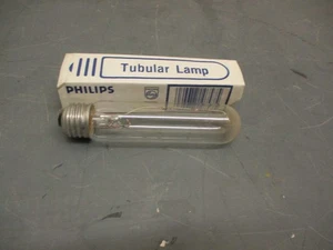 Philips Clear Tubular T10 Lamp 120V 25W 5A-T10-M - Picture 1 of 2