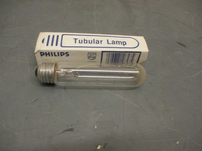 Philips Clear Tubular T10 Lamp 120V 25W 5A-T10-M - Image 1 of 2