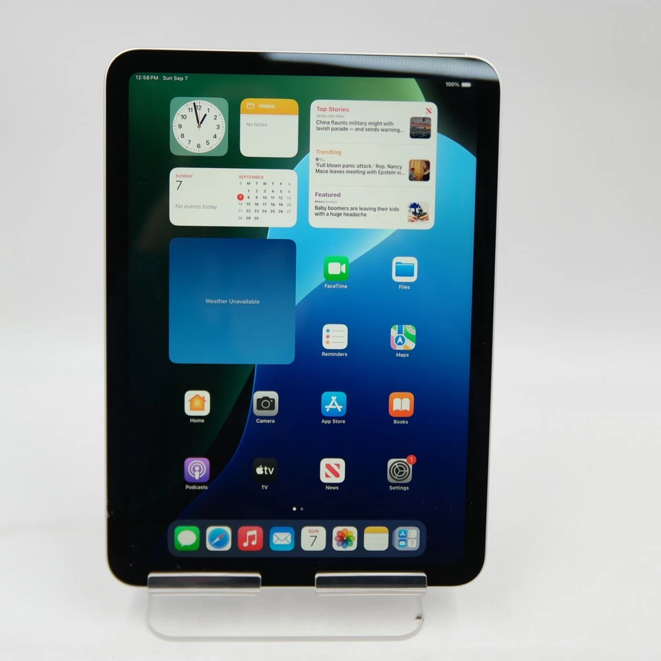 Apple iPad Air A16 128 GB PLATEADO USADO* ¡ENVÍO GRATUITO! - Imagen 1 de 4