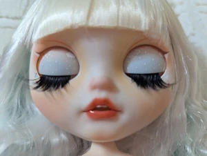 Costume 12"Nuovo Factory Blythe Icy Doll Corpo Articolato Viso Pelle Chiara Abito Personalizzato - Foto 1 di 12