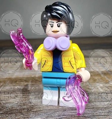 **NEW** 100% LEGO Jubilee X-Men Jubilation Lee Minifigure MOC - Image 1 of 4