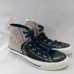 Converse All Star High Top Double Upper Sneaker Unisex Men 4 Women 6 Blue Gray - Picture 1 of 13