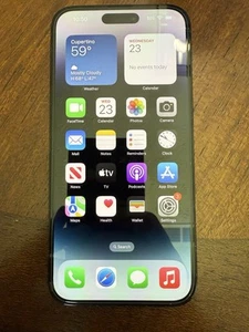 iPhone 14 Pro Max Verizon Unlocked 1tb Space Black - Picture 1 of 3