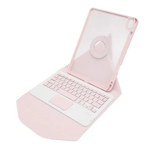 Pink Wireless Keyboard Case 10.9in Magnetic Detachable Keyboard Cover With Touch - Afbeelding 1 van 12