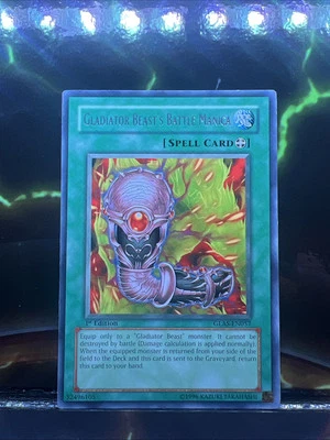 Gladiator Beast's Battle Manica GLAS-EN057 (rare) 1st Edition VLP/NM (slot#40) - Image 1 of 4