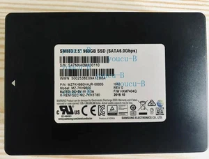 Samsung SM883 960GB SSD 2.5'' SATA 6.0Gbps MZ-7KH9600 MZ7KH960HAJR-00005 - Picture 1 of 3