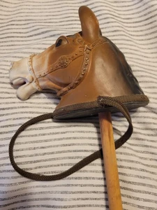 Vintage Rubber-faced Stick Horse - Picture 1 of 4