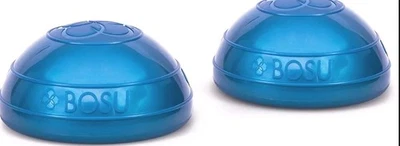 BOSU 2 piezas equilibrio cardio entrenamiento núcleo fuerza vainas ejercicio póster incluido NUEVO Foto 1 de 4