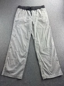 Prana Breathe Vaha Hose Herren Gr. Large grau Hanfmischung Kordelzug Yoga Taschen - Bild 1 von 24